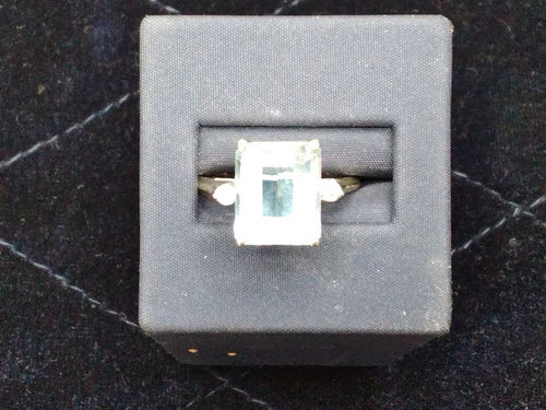 Women's Ring - White Gold 14k (.585) 4.6 grams Size 11