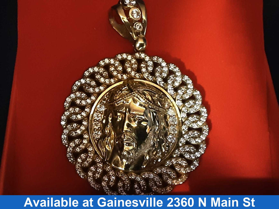 Religious Pendant - Yellow Gold 10k (.417) 19.4 grams