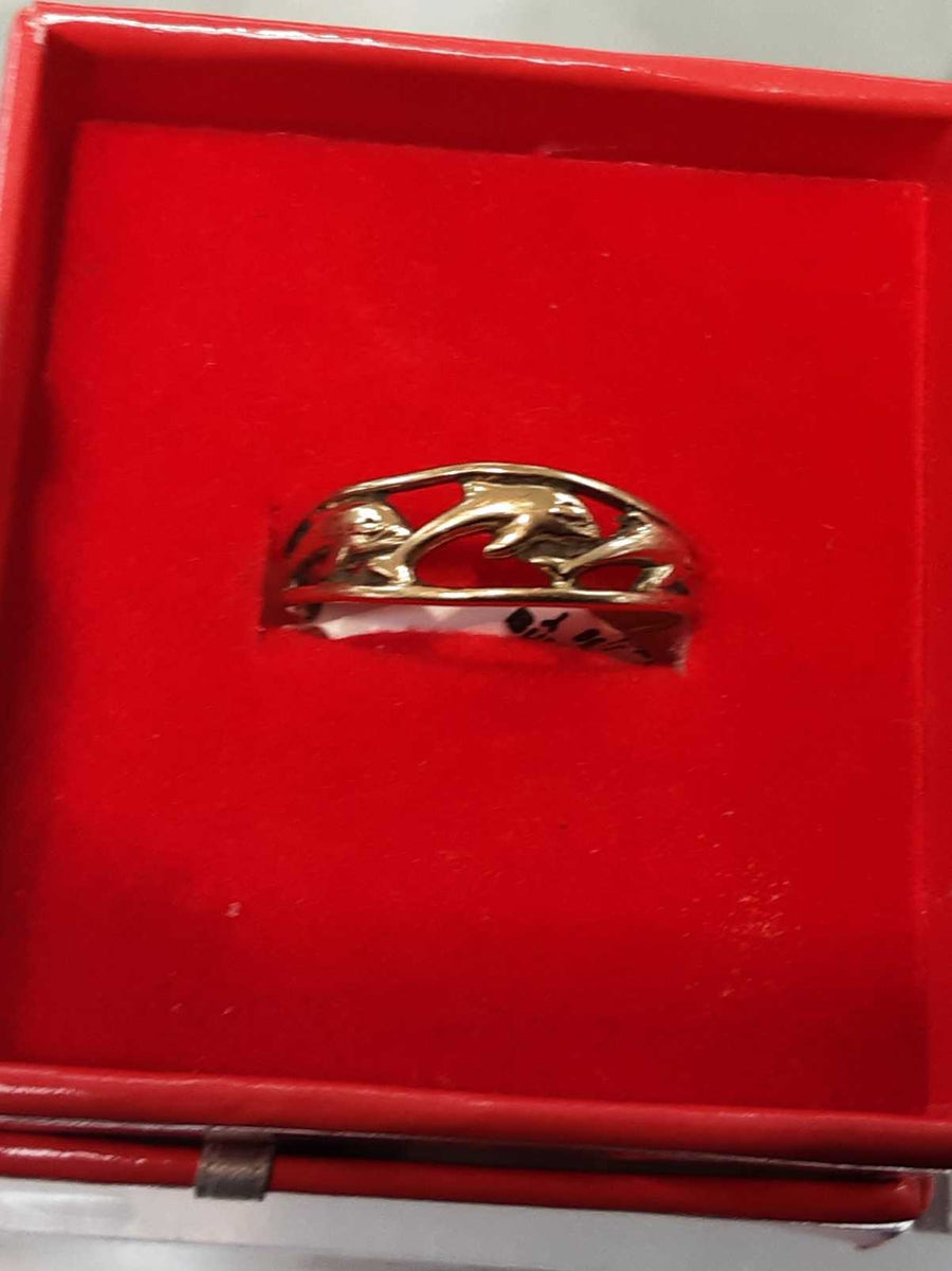 Women's Ring - Yellow Gold 10k (.417) 1.5 grams Size 8