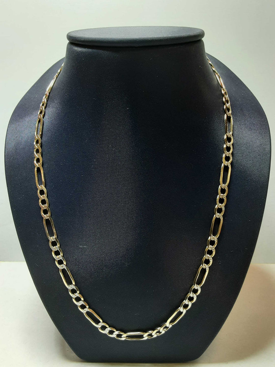 Figaro Chain - Yellow Gold 14k (.585) 21.1 grams 27 inch