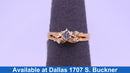 Women's Ring - Yellow Gold 14k (.585) 2.8 grams Size 20