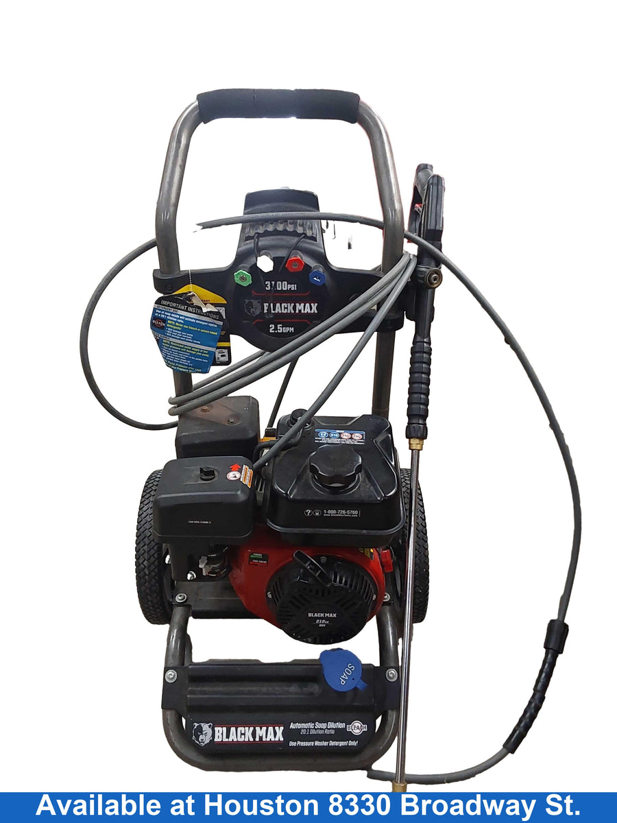 Black Max V-pw29/25h Black Gas Pressure Washer