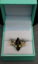 Women's Ring - Yellow Gold 14k (.585) 7 grams Size 8