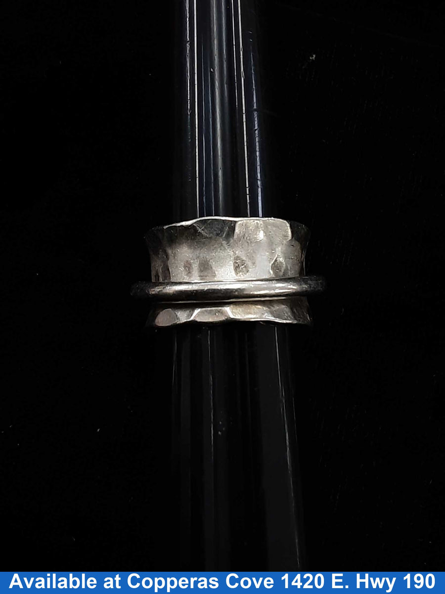 Ring - Wedding Band - Silver 10 grams Size 8