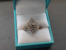 Women's Ring - Yellow Gold 10k (.417) 5.2 grams Size 7