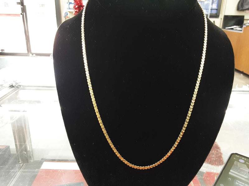 Yellow Gold 14k (.585) 10 grams 18 inch