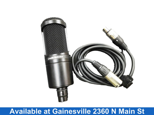 Audiotechnica At2020 Black Cordless Microphone