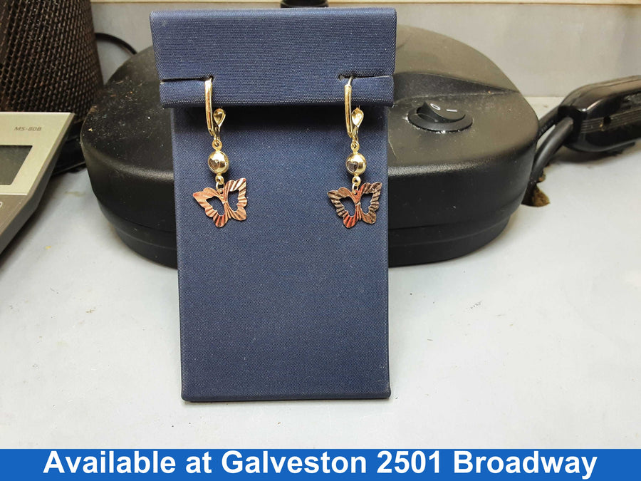 Earrings - Rose Gold 14k (.585) 2.4 grams