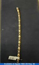 Bracelet - Yellow Gold 14k (.585) 11.1 grams 7 inch