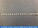 Bracelet - Tricolor Gold 10k (.417) 4.5 grams 8 inch