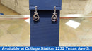 Earrings - White Gold 10k (.417) 3.3 grams