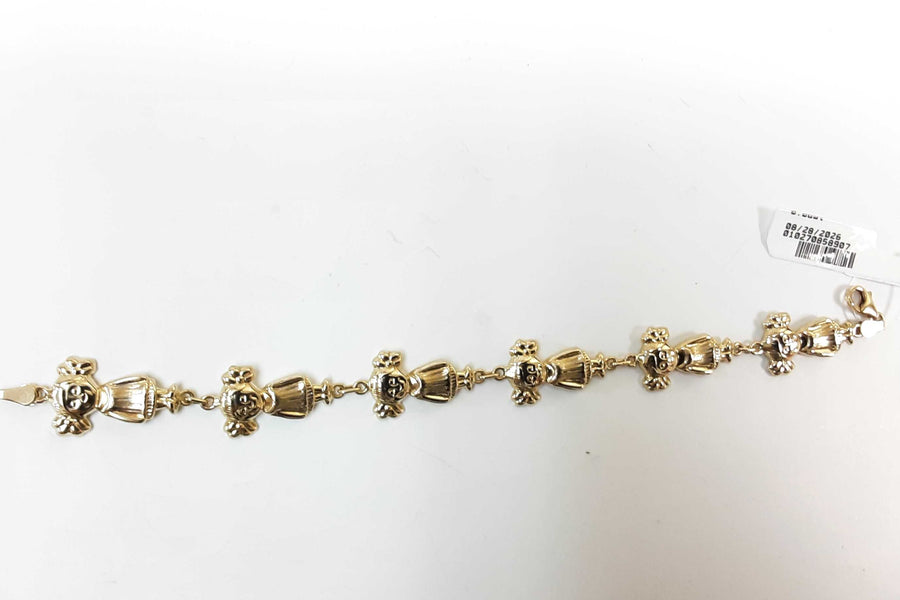Bracelet - Yellow Gold 14k (.585) 6.3 grams 7 inch