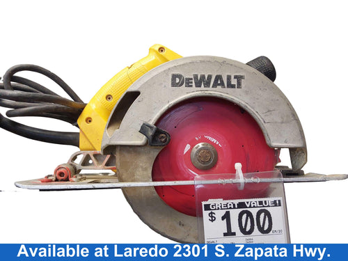 Dewalt Dw364 Yellow Corded Circular Saw