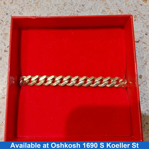 Bracelet - Yellow Gold 18k (.750) 12.3 grams 7 inch