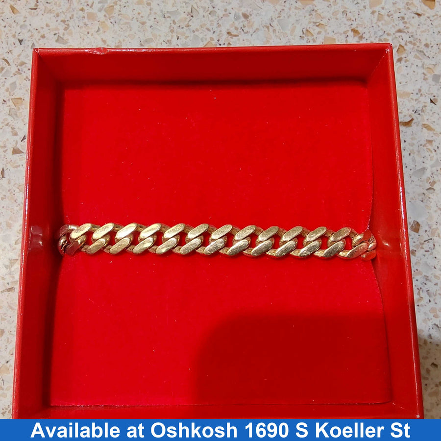 Bracelet - Yellow Gold 18k (.750) 12.3 grams 7 inch