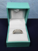 Ring - Wedding Band - Silver 2.7 grams Size 7.5