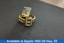 Women's Ring - Yellow Gold 10k (.417) 1.8 grams Size 7.5