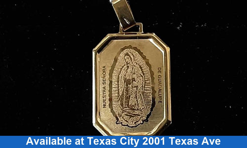 Religious Pendant - Yellow Gold 10k (.417) 2.8 grams