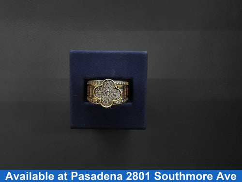 Women's Ring - Yellow Gold 10k (.417) 8.4 grams Size 9