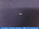 Women's Ring - Anniversary - White Gold 14k (.585) 3.4 grams Size 7.5