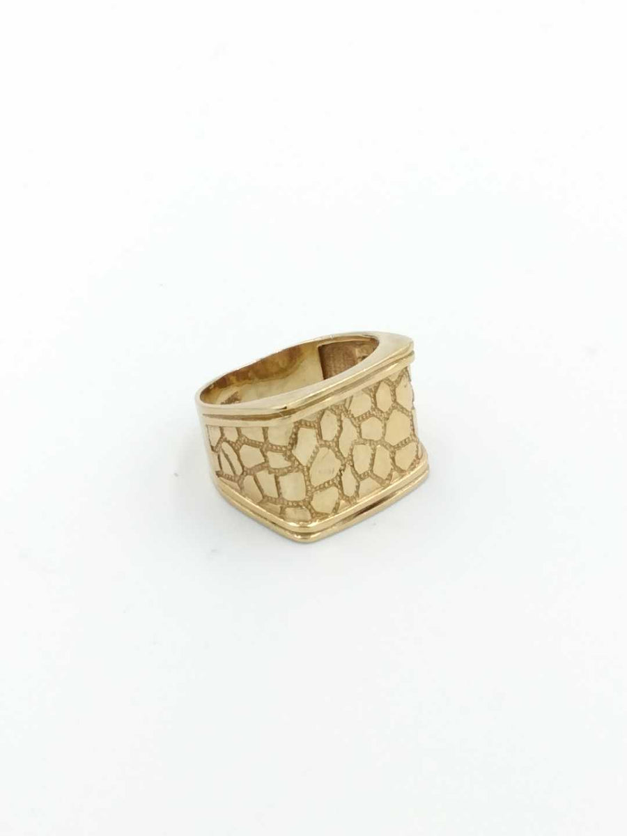 Men's Ring - Yellow Gold 10k (.417) 7 grams Size 9