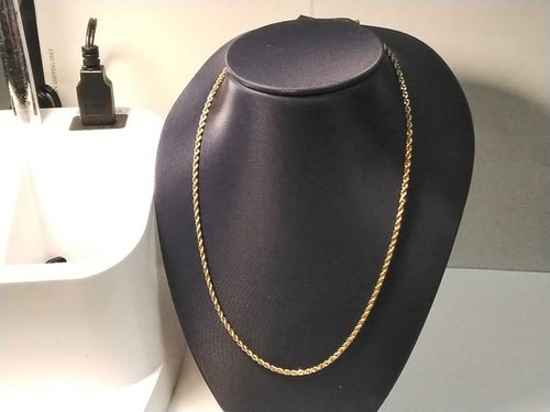Rope Chain - Yellow Gold 10k (.417) 8.3 grams 23 inch