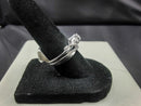 Ring - Engagement Set - White Gold 14k (.585) 4.5 grams Size 7