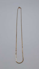 Serpentine Chain - Yellow Gold 10k (.417) 2.5 grams 18 inch