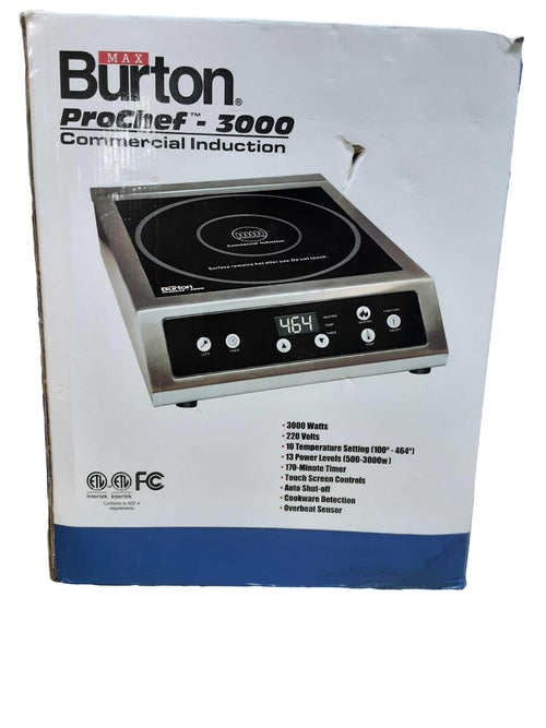 Max Burton Pro Chef 3000 Silver Small Kitchen Appliance