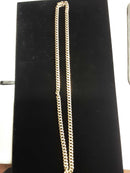 Cuban Link Chain - Yellow Gold 10k (.417) 38.8 grams 27 inch
