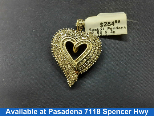Symbol Pendant - Silver 5.3 grams