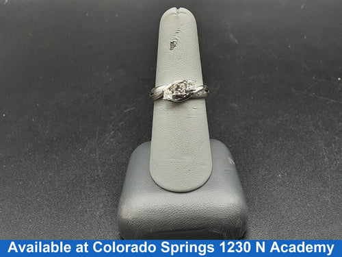 Women's Ring - White Gold 14k (.585) 4.2 grams Size 7