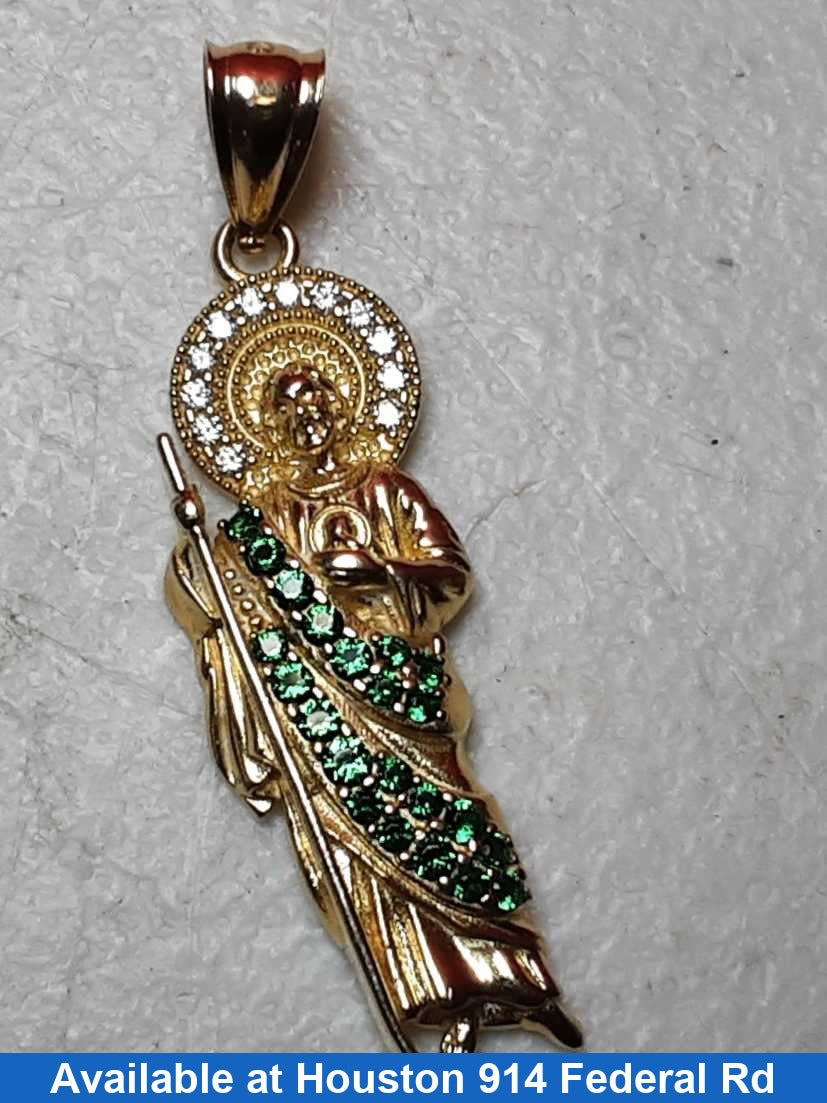 Religious Pendant - Yellow Gold 14k (.585) 4.8 grams