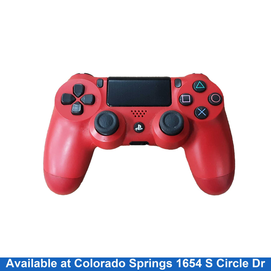Sony Cuh-zct2u Red Gaming Controller