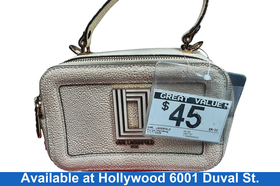 Karl Lagerfeld 54163 Beige / Tan Purse / Handbag