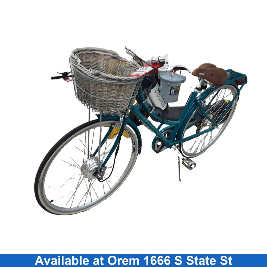 Jittawatt Nadine Dutch Bike Blue Powered Bike Scooter