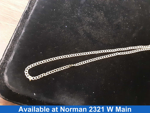 Cuban Link Chain - Yellow Gold 14k (.585) 5 grams 26 inch