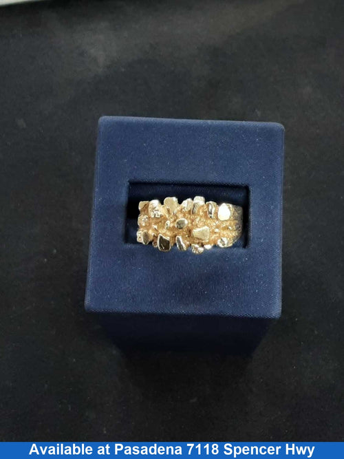 Men's Ring - Yellow Gold 14k (.585) 8.9 grams Size 20