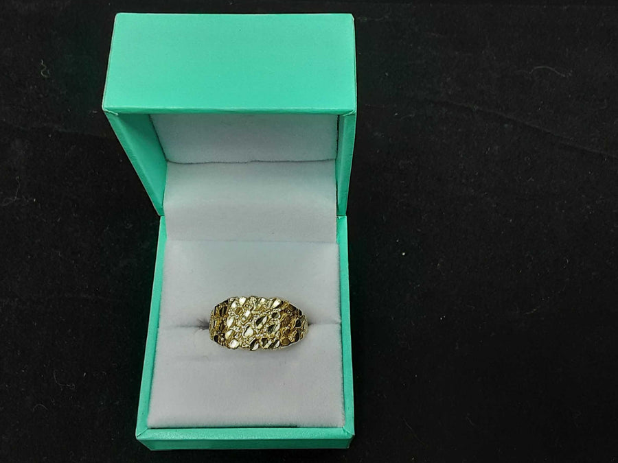 Men's Ring - Yellow Gold 10k (.417) 2.8 grams Size 11