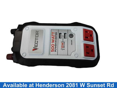 Vector Pi500v White Power Inverter