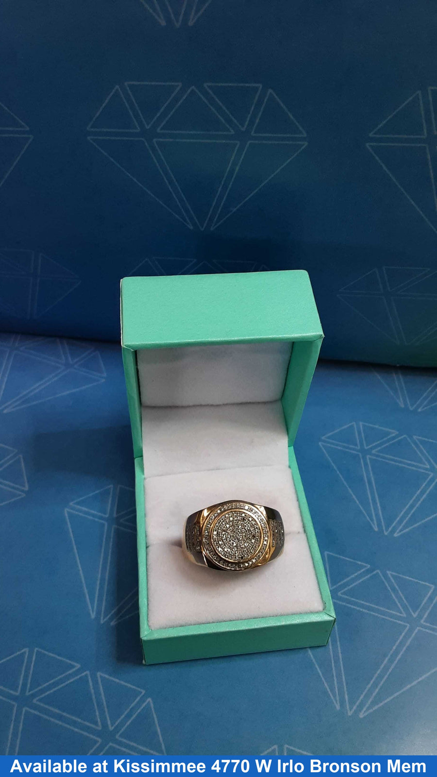 Men's Ring - Rose Gold 10k (.417) 8.1 grams Size 8