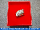 Women's Ring - Yellow Gold 14k (.585) 6.7 grams Size 9.5