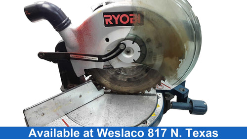 Ryobi Ts1300 Green Corded Miter Saw