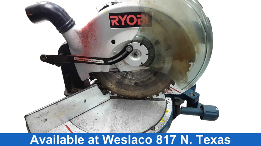 Ryobi Ts1300 Green Corded Miter Saw