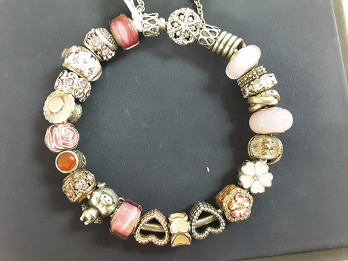 Bracelet - Silver 66.7 grams 8 inch