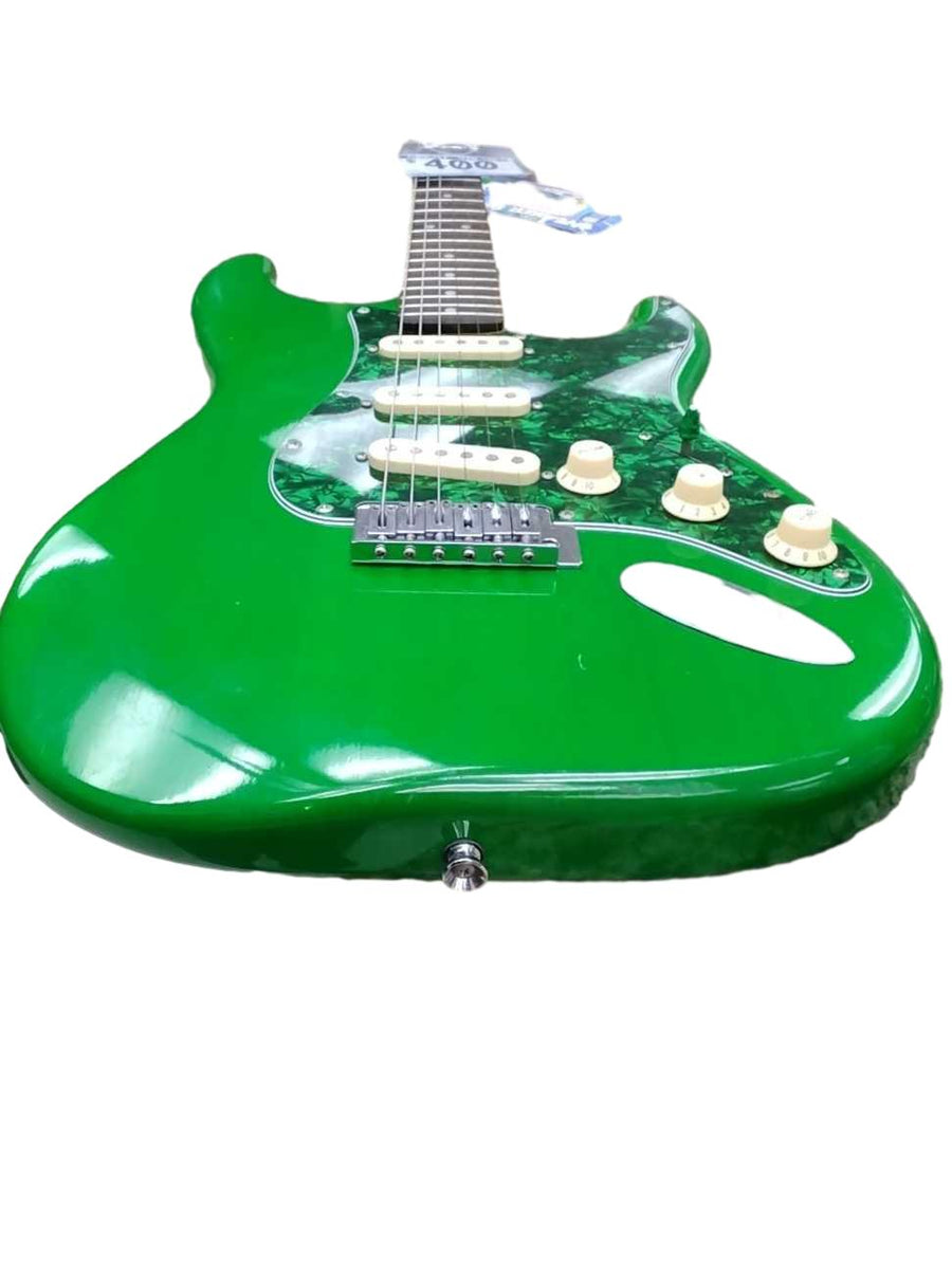 Fender Statocaster Green Electric Classic Guitar