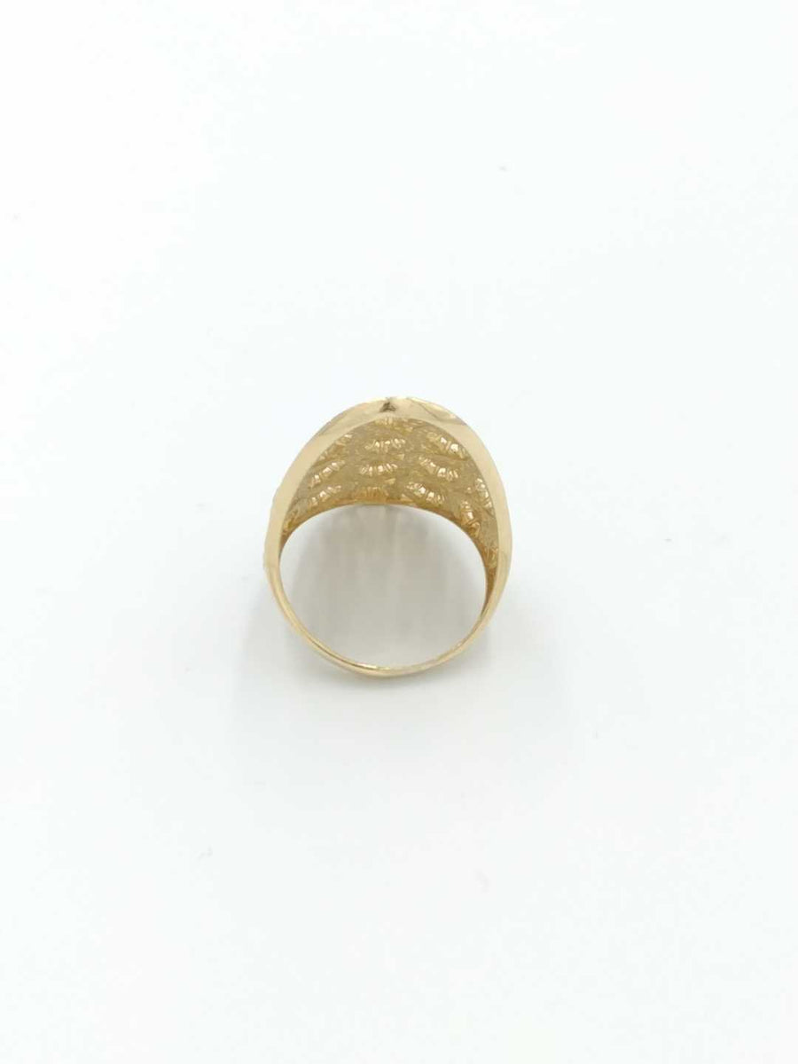 Women's Ring - Yellow Gold 14k (.585) 5.4 grams Size 8.5