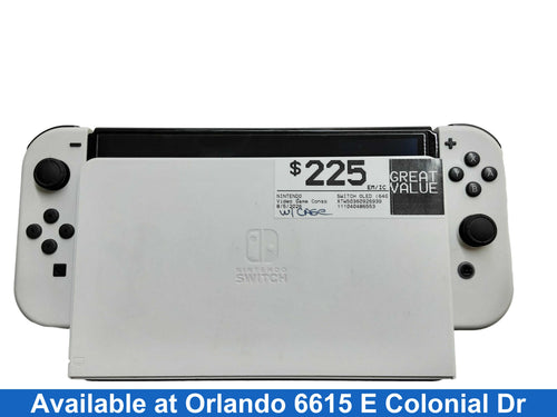 Nintendo Switch Oled (64gb) 64 Gb White Video Game Console