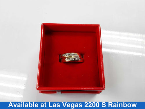 Ring - Engagement Set - Yellow Gold 14k (.585) 7.8 grams Size 7.5