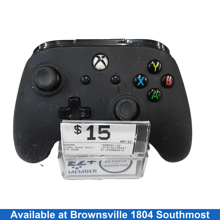Powera 1508491-02 Black Gaming Controller